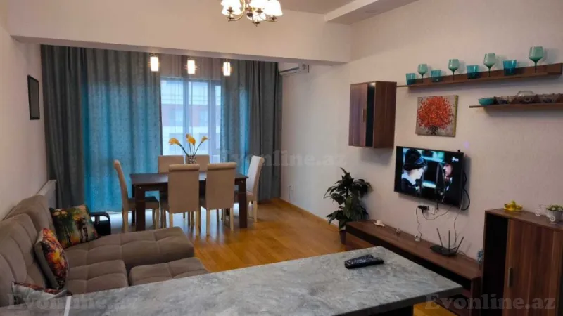 Kirayə verilir 2 otaqlı Mənzil Yeni tikili 73 m² Xətai m. - şəkil 4