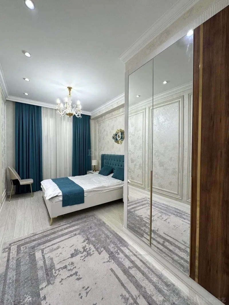 Kirayə verilir 3 otaqlı Mənzil Yeni tikili 110 m² Nəsimi r. - şəkil 5