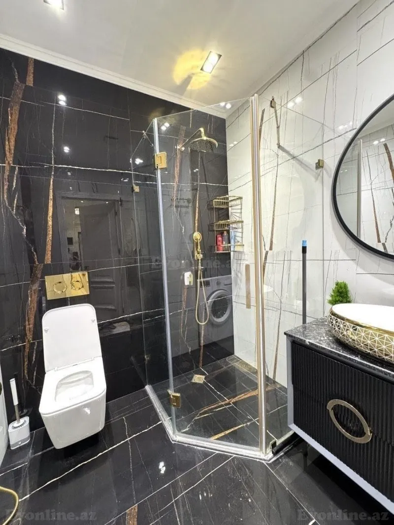 Kirayə verilir 3 otaqlı Mənzil Yeni tikili 110 m² Nəsimi r. - şəkil 11