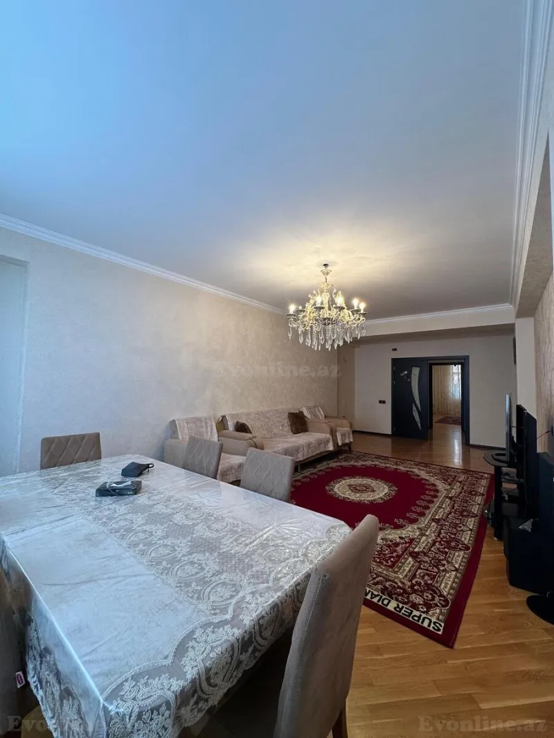 3 otaqlı Mənzil 125 m² Yeni Yasamal Satılır