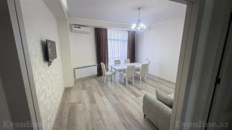 Kirayə verilir 2 otaqlı Mənzil Yeni tikili 75 m² 8-ci mikrorayon - şəkil 2