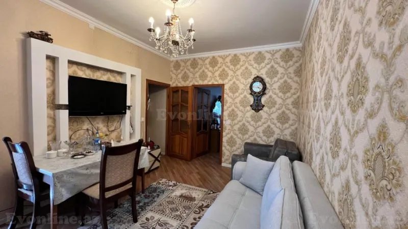 2 otaqlı Mənzil 55 m² 4-cü mikrorayon Satılır