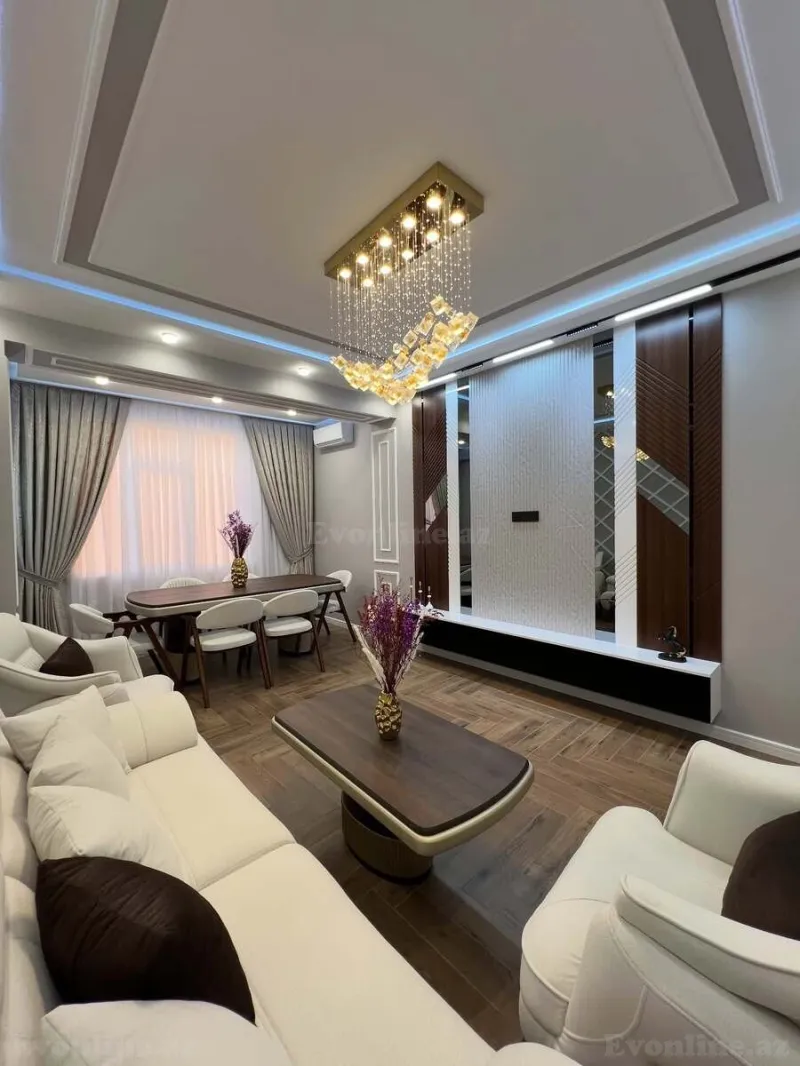 Satılır 3 otaqlı Mənzil Yeni tikili 105 m² Həzi Aslanov - şəkil 2