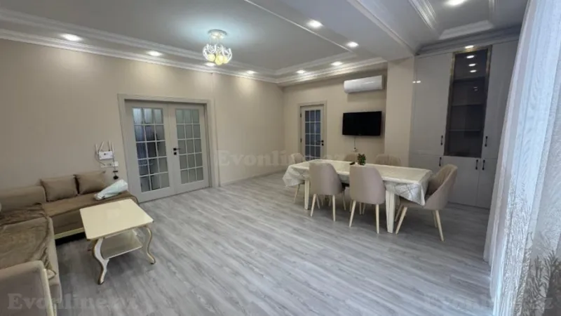 Kirayə verilir 3 otaqlı Mənzil Yeni tikili 130 m² Qara Qarayev m. - şəkil 2