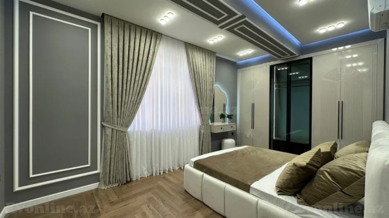 Satılır 3 otaqlı Mənzil Yeni tikili 105 m² Həzi Aslanov m. - şəkil 9