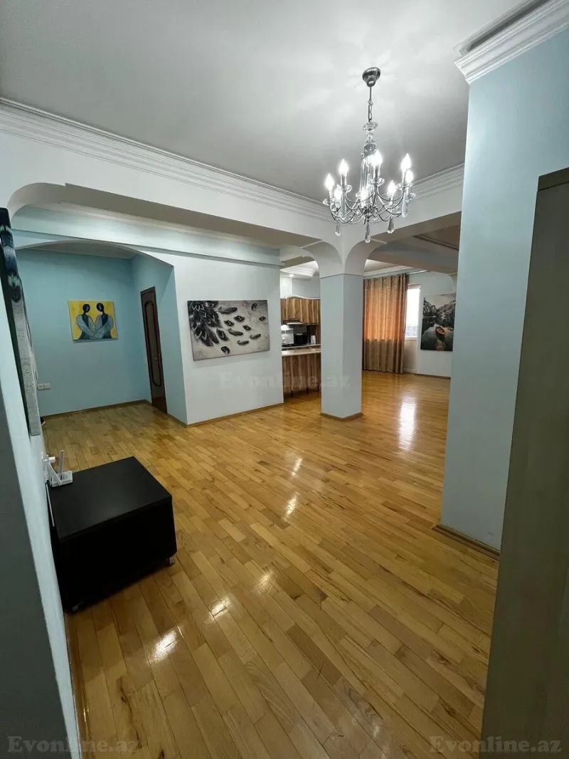 Kirayə verilir 4 otaqlı Mənzil Yeni tikili 170 m² Nizami m. - şəkil 3