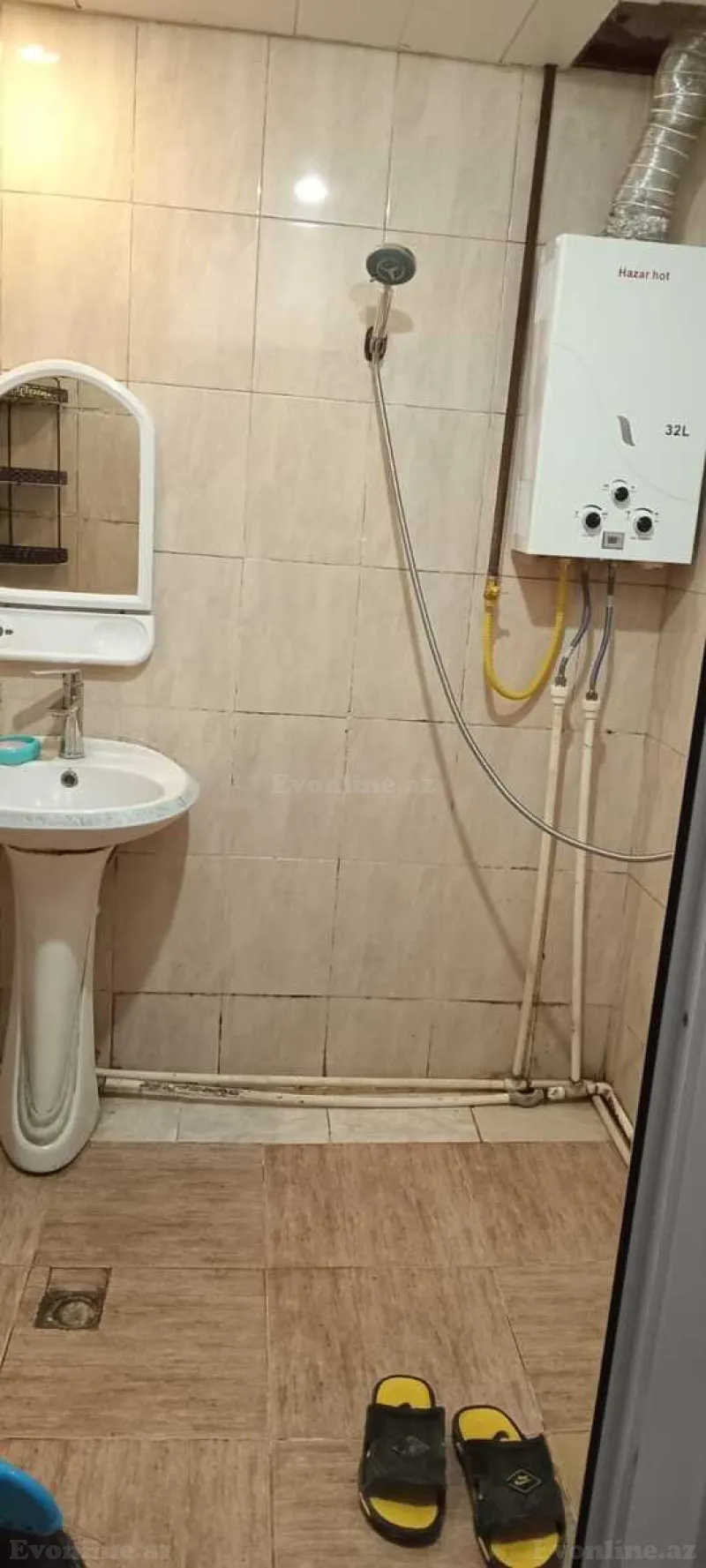 Kirayə verilir 2 otaqlı Mənzil Köhnə tikili 55 m² Əhmədli m. - şəkil 13