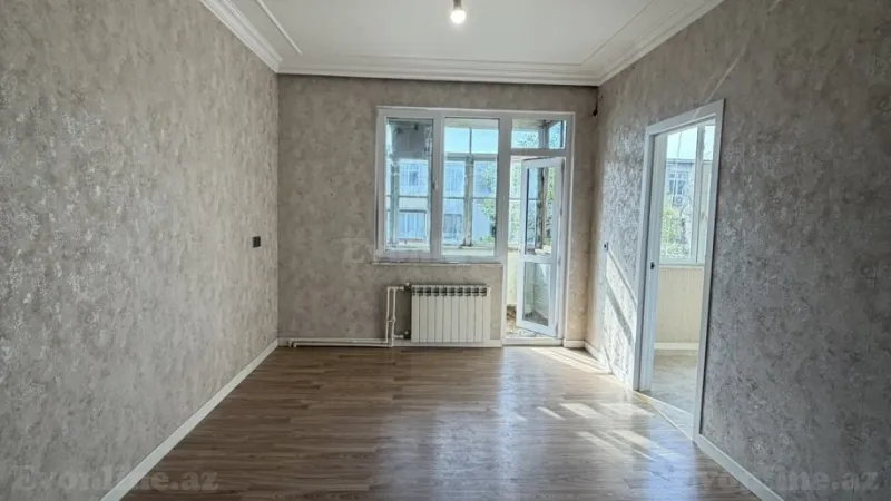 2 otaqlı Mənzil 55 m² 3-cü mikrorayon Satılır