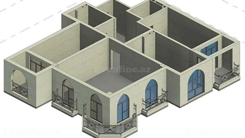Satılır 3 otaqlı Mənzil Yeni tikili 168 m² 28 May m. - şəkil 11