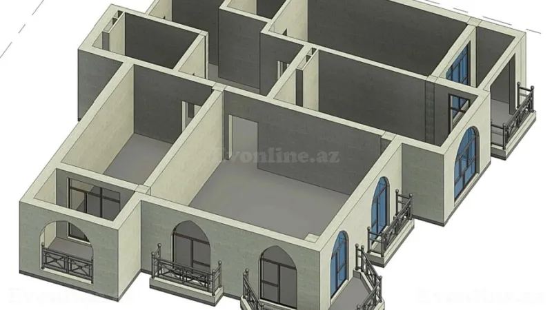 Satılır 3 otaqlı Mənzil Yeni tikili 168 m² 28 May m. - şəkil 12