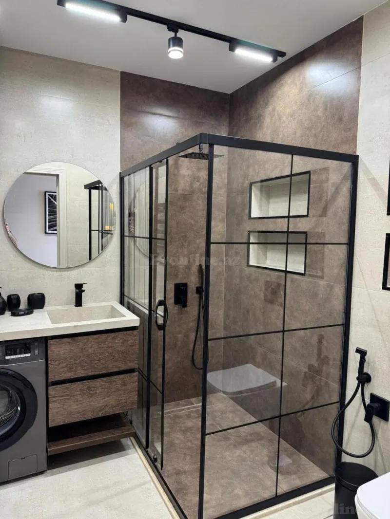 Kirayə verilir 2 otaqlı Mənzil Yeni tikili 110 m² Xəzər r. - şəkil 6