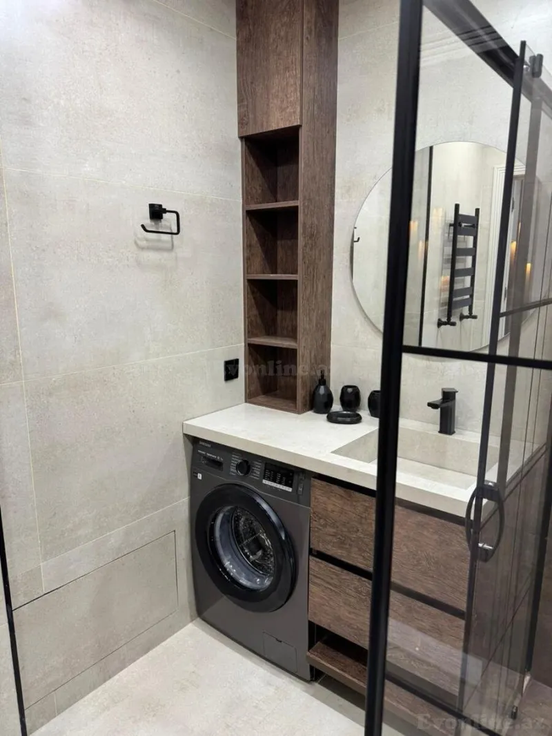 Kirayə verilir 2 otaqlı Mənzil Yeni tikili 110 m² Xəzər r. - şəkil 7