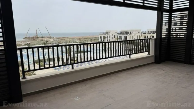 Kirayə verilir 3 otaqlı Mənzil Yeni tikili 150 m² Xəzər r. - şəkil 7