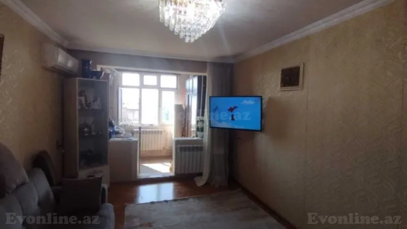 Satılır 2 otaqlı Mənzil Köhnə tikili 55 m² Nizami r. - şəkil 3