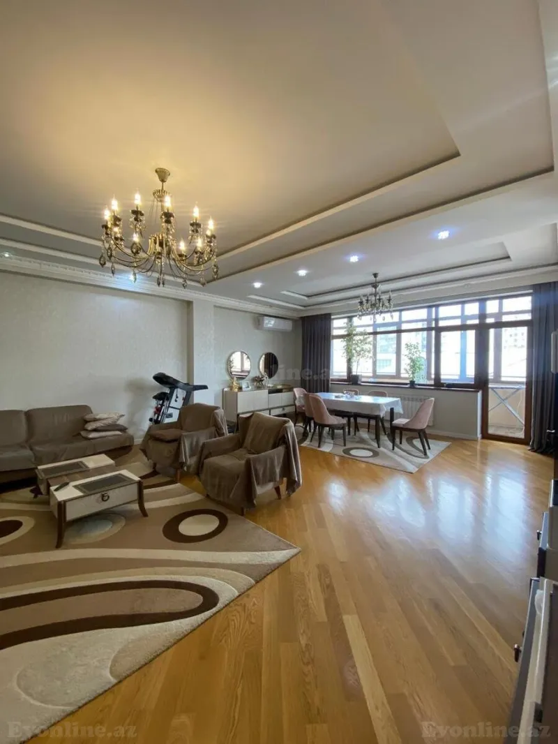 Satılır 3 otaqlı Mənzil Yeni tikili 155 m² Elmlər Akademiyası m. - şəkil 2