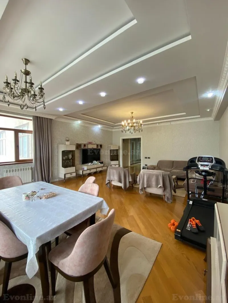 Satılır 3 otaqlı Mənzil Yeni tikili 155 m² Elmlər Akademiyası m. - şəkil 3