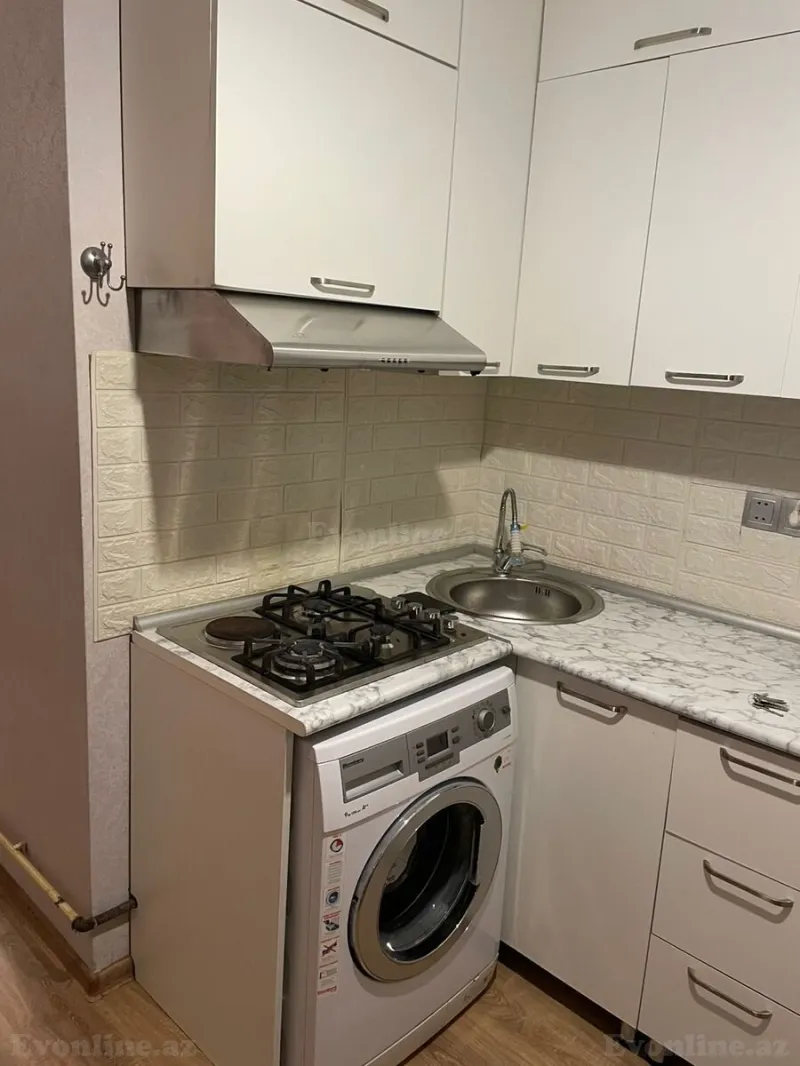 Kirayə verilir 1 otaqlı Mənzil Yeni tikili 33 m² Nizami m. - şəkil 3