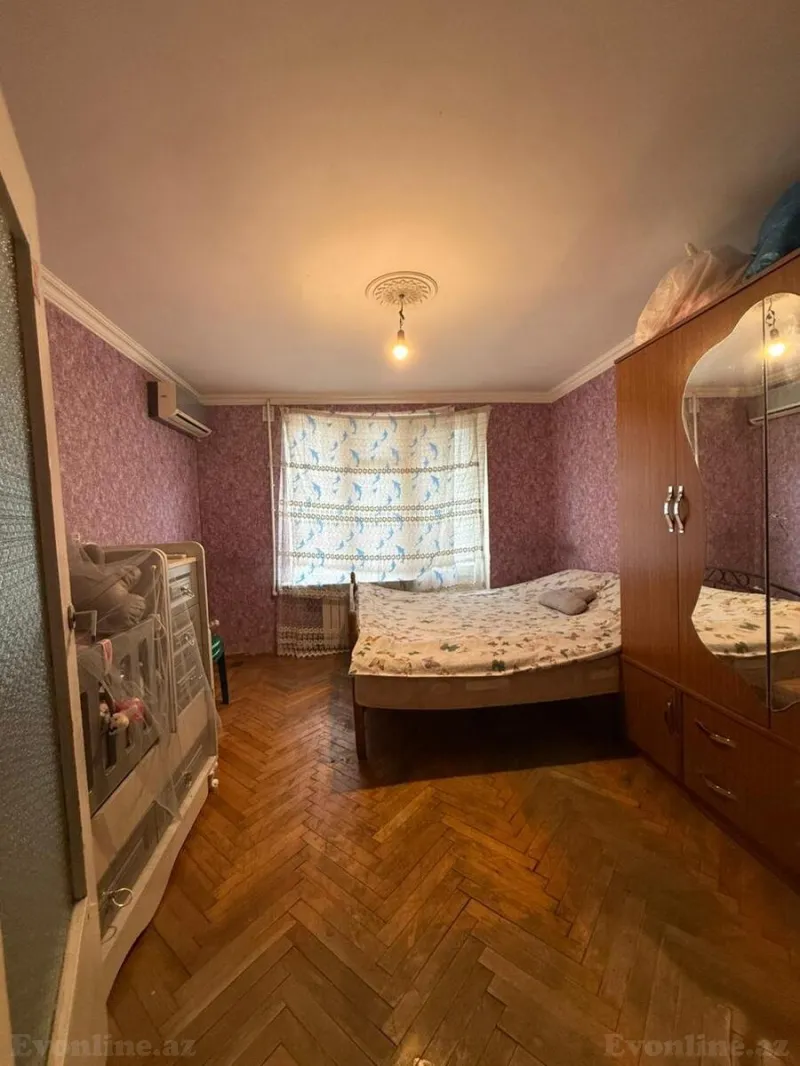 Satılır 2 otaqlı Mənzil Köhnə tikili 60 m² Xətai r. - şəkil 3