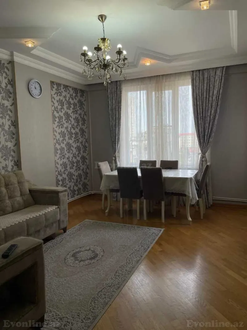 2 otaqlı Mənzil 65 m² 9-cu mikrorayon Kirayə verilir