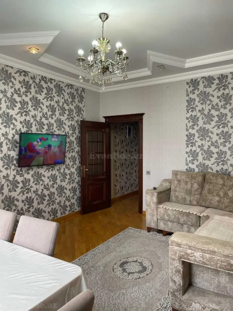 Kirayə verilir 2 otaqlı Mənzil Yeni tikili 65 m² 9-cu mikrorayon - şəkil 2