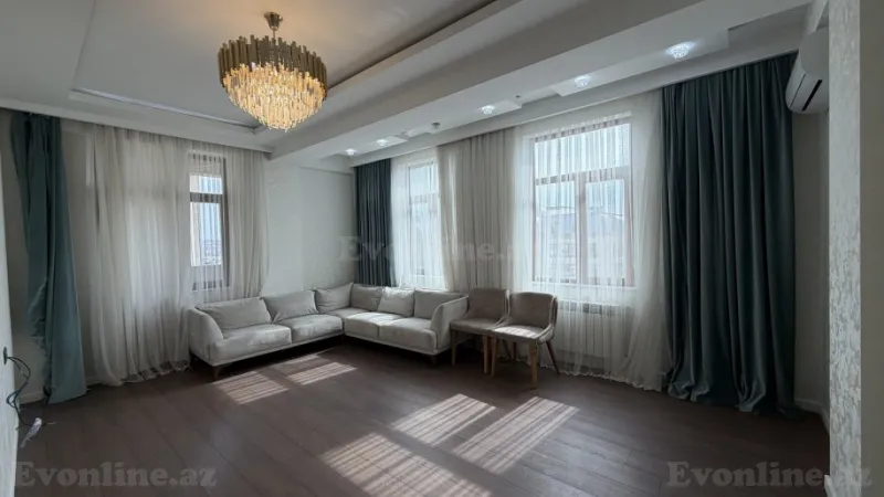 Satılır 3 otaqlı Mənzil Yeni tikili 105 m² Sabunçu r. - şəkil 2