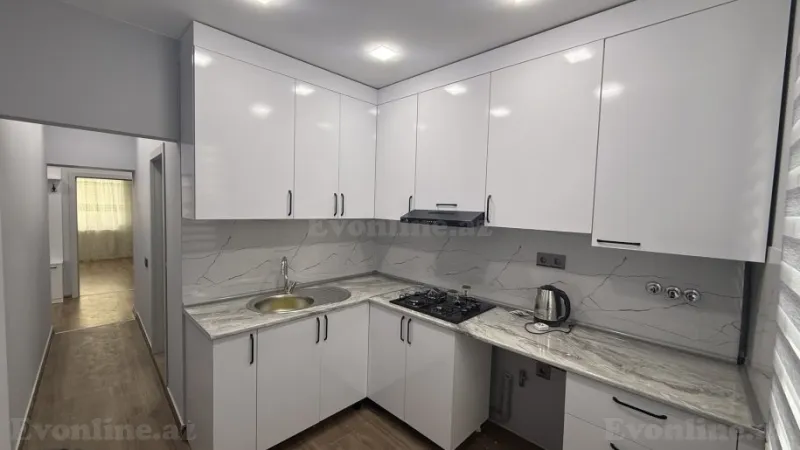 Satılır 2 otaqlı Mənzil Köhnə tikili 55 m² Xəzər r. - şəkil 6