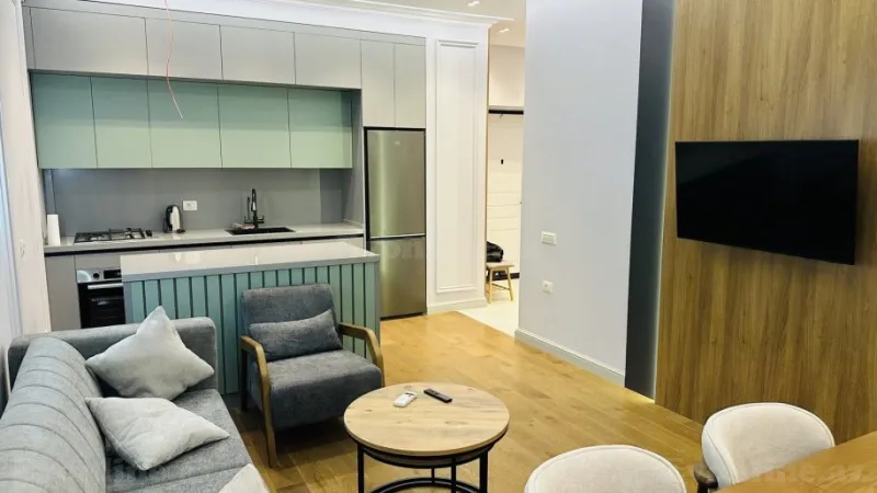 Kirayə verilir 3 otaqlı Mənzil Yeni tikili 85 m² Bakmil m. - şəkil 3