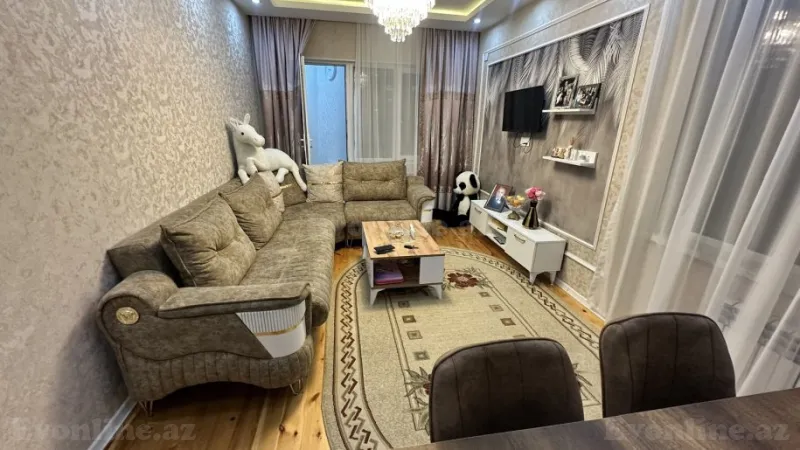 2 otaqlı Mənzil 52 m² Köhnə Günəşli Satılır