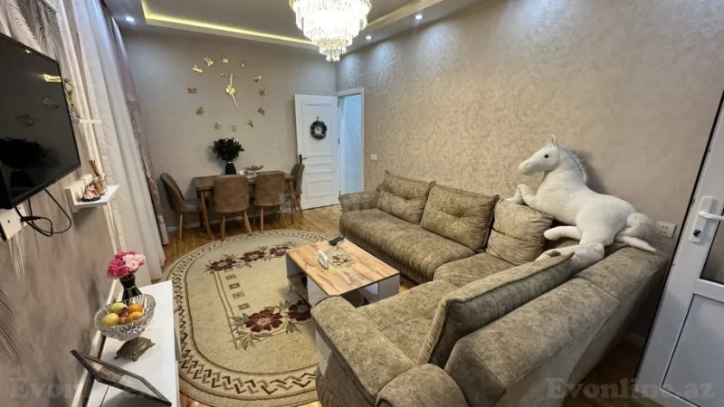 Satılır 2 otaqlı Mənzil Köhnə tikili 52 m² Köhnə Günəşli - şəkil 5