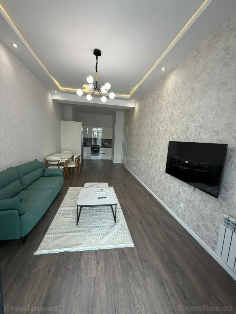Kirayə verilir 2 otaqlı Mənzil Yeni tikili 75 m² Nəsimi r. - şəkil 3