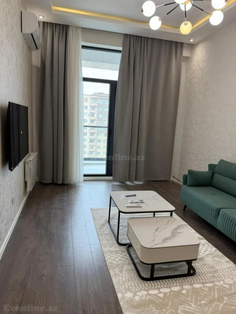 Kirayə verilir 2 otaqlı Mənzil Yeni tikili 75 m² Nəsimi r. - şəkil 7