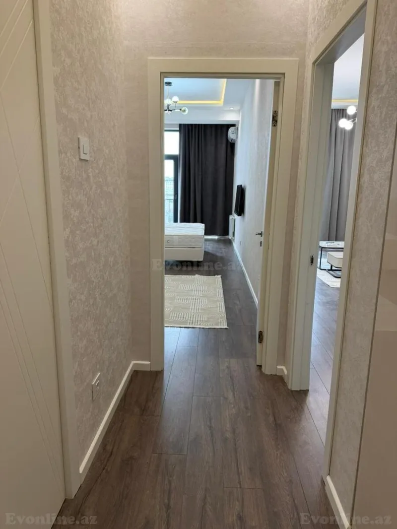 Kirayə verilir 2 otaqlı Mənzil Yeni tikili 75 m² Nəsimi r. - şəkil 14