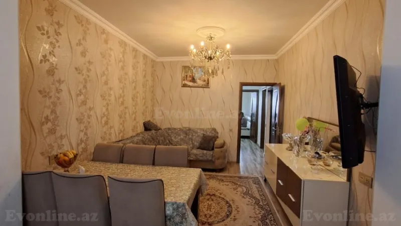 Satılır 2 otaqlı Mənzil Köhnə tikili 65 m² Yeni Yasamal - şəkil 3