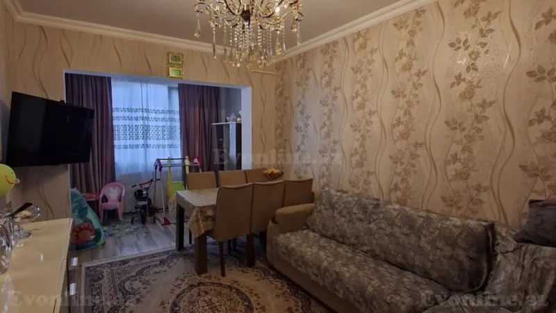 Satılır 2 otaqlı Mənzil Köhnə tikili 65 m² Yeni Yasamal - şəkil 4