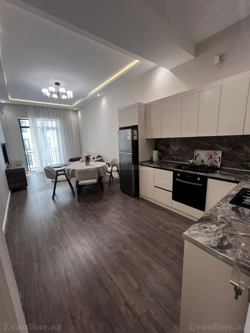 Kirayə verilir 2 otaqlı Mənzil Yeni tikili 68 m² Nəsimi r. - şəkil 2