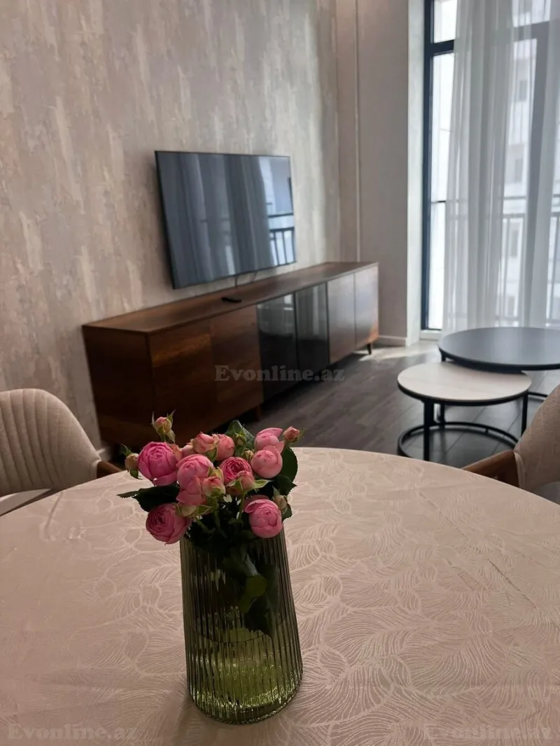 Kirayə verilir 2 otaqlı Mənzil Yeni tikili 68 m² Nəsimi r. - şəkil 3