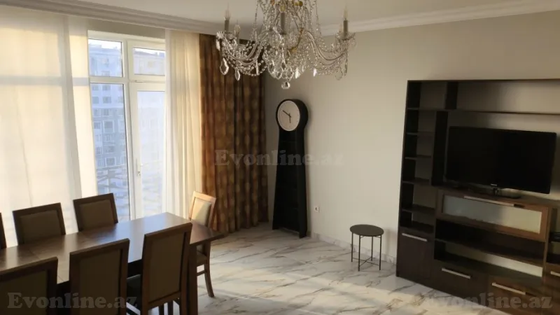 Kirayə verilir 3 otaqlı Mənzil Yeni tikili 136 m² Həzi Aslanov - şəkil 16