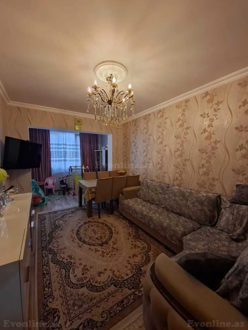 Satılır 2 otaqlı Mənzil Köhnə tikili 65 m² Yeni Yasamal - şəkil 2