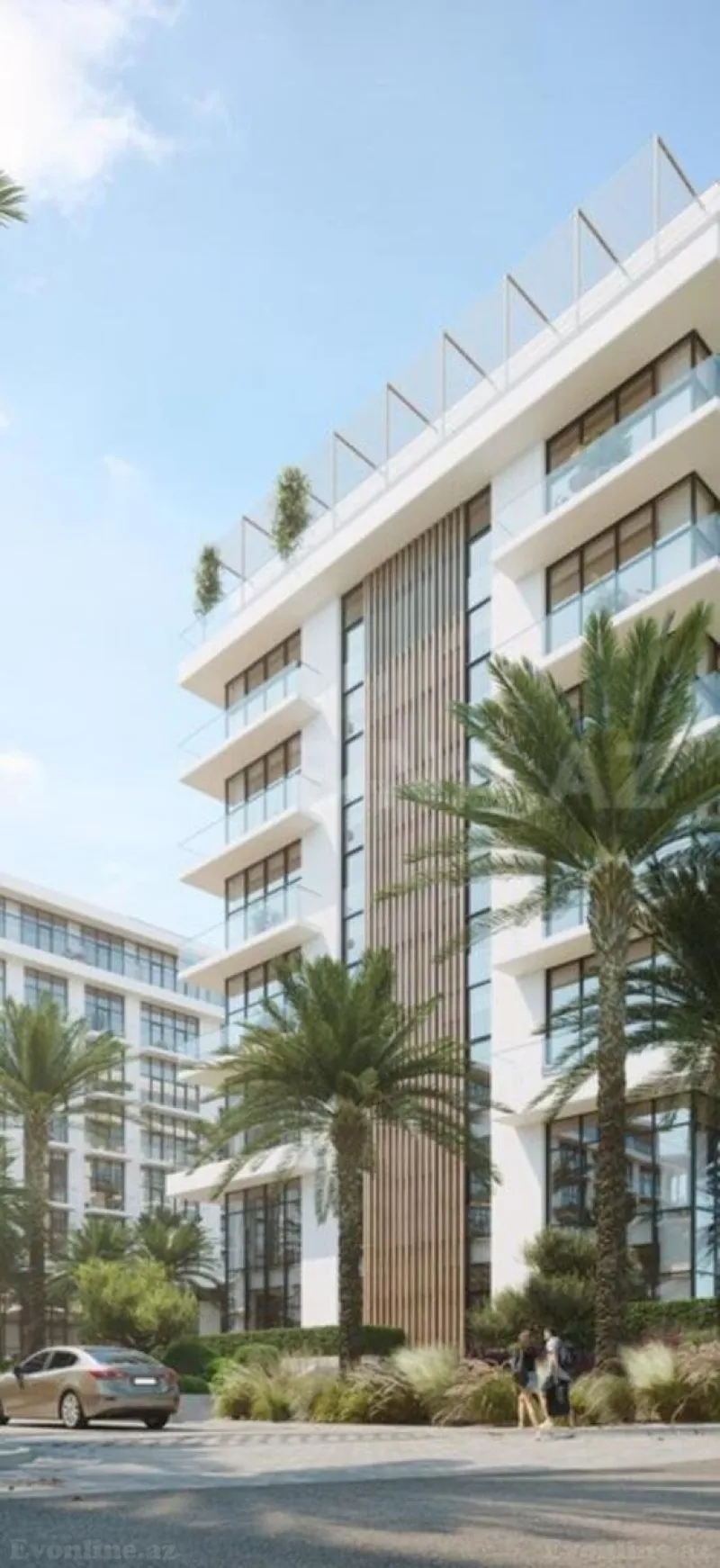 2 otaqlı Mənzil 54 m² Nardaran Satılır