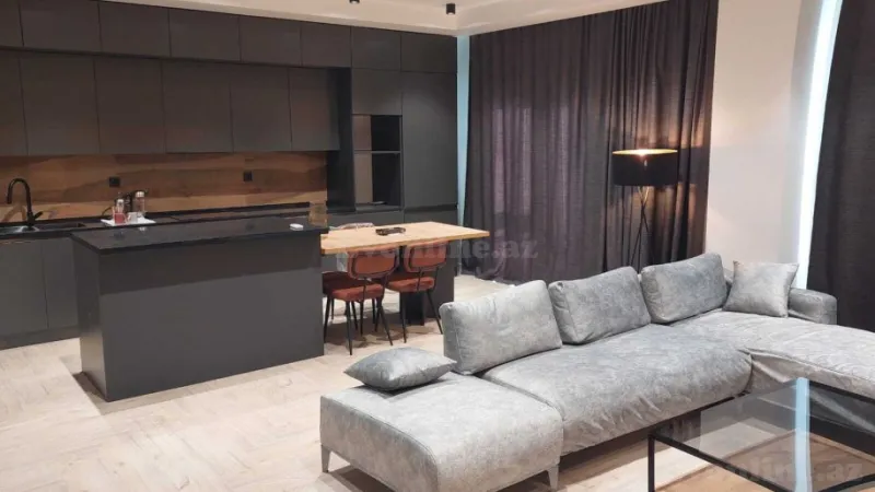 Kirayə verilir 2 otaqlı Mənzil Yeni tikili 100 m² Xətai r. - şəkil 3