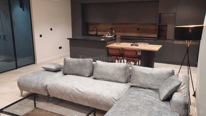 Kirayə verilir 2 otaqlı Mənzil Yeni tikili 100 m² Xətai r. - şəkil 9