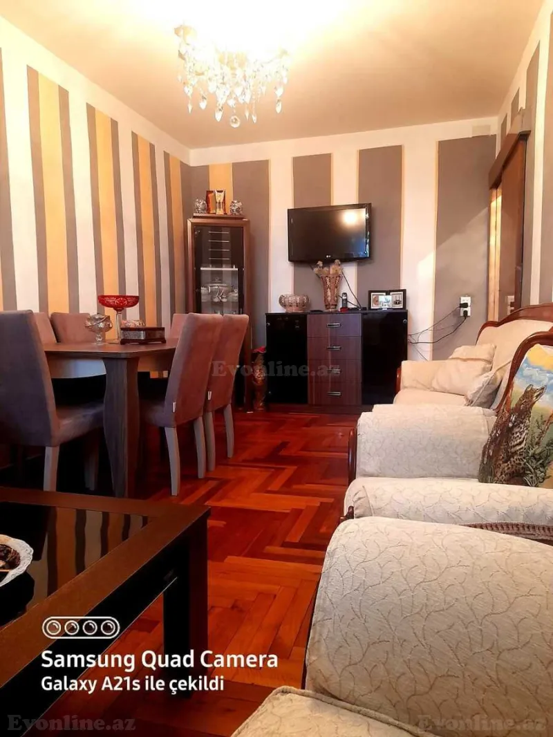 3 otaqlı Mənzil 57 m² Biləcəri Satılır