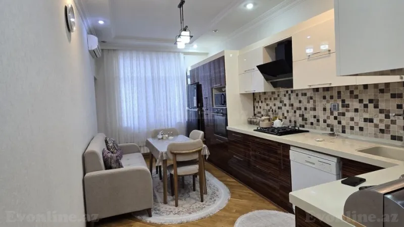Satılır 3 otaqlı Mənzil Yeni tikili 122 m² Qara Qarayev m. - şəkil 3