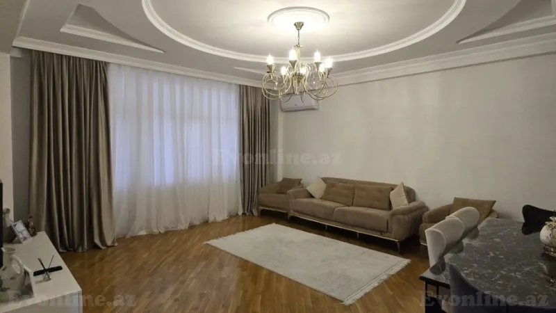 Satılır 3 otaqlı Mənzil Yeni tikili 122 m² Qara Qarayev m. - şəkil 5