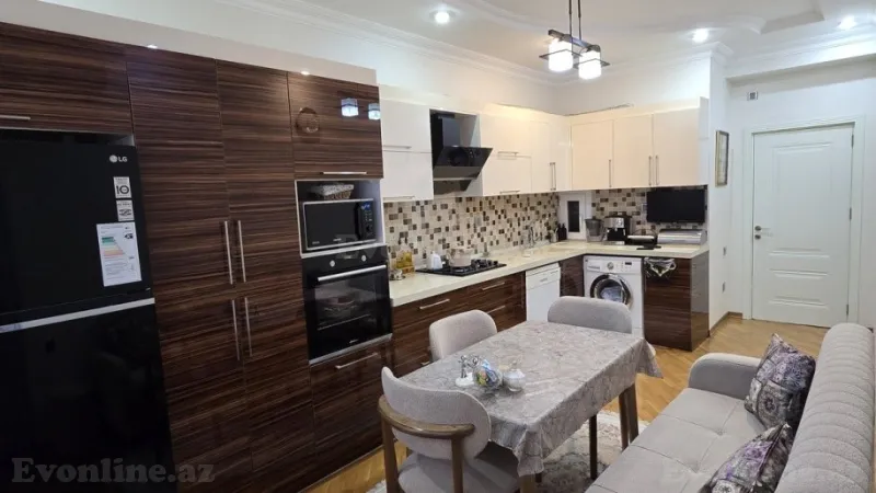 Satılır 3 otaqlı Mənzil Yeni tikili 122 m² Qara Qarayev m. - şəkil 7