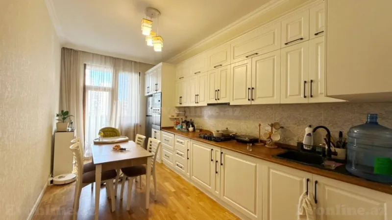 Satılır 3 otaqlı Mənzil Yeni tikili 105 m² Qara Qarayev m. - şəkil 9