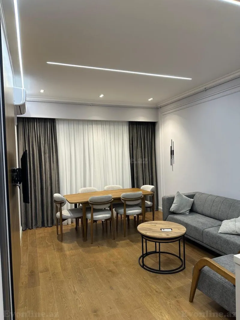 Kirayə verilir 3 otaqlı Mənzil Yeni tikili 85 m² Bakmil m. - şəkil 3