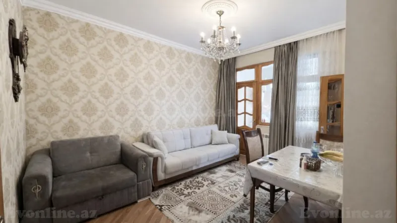 2 otaqlı Mənzil 50 m² Memar Əcəmi m. Satılır