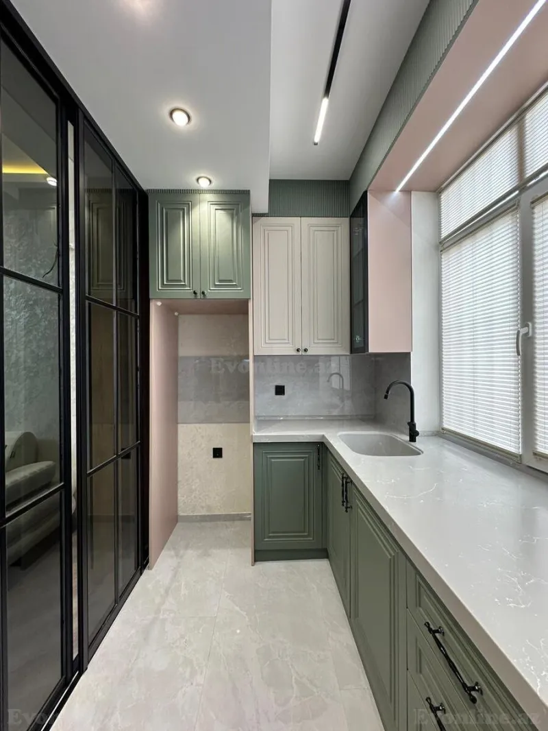 Satılır 3 otaqlı Mənzil Yeni tikili 90 m² Xətai r. - şəkil 4