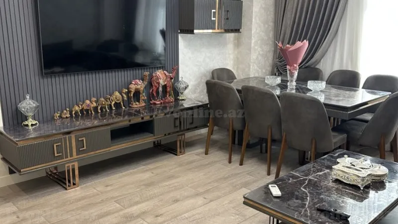 Kirayə verilir 4 otaqlı Mənzil Yeni tikili 134 m² Xətai r. - şəkil 15